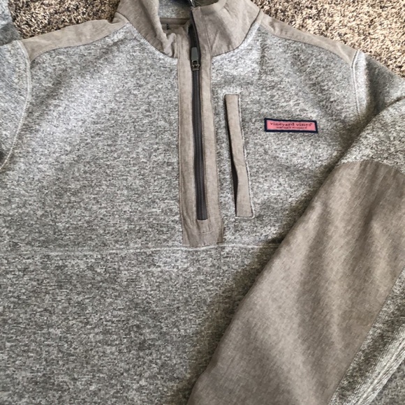 Vineyard Vines Other - Vineyard Vines mountain sweater fleece quarter zip. New in gray heather!